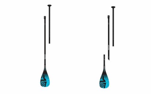 Starboard Paddle ENDURO TikiTech BLUE - 2pc adj