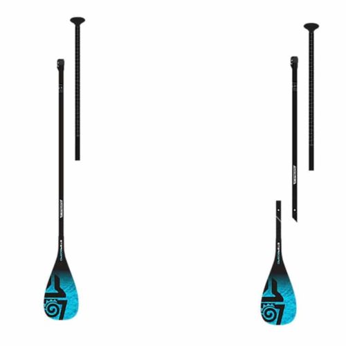 Starboard Paddle ENDURO TikiTech BLUE - 3 pc adj