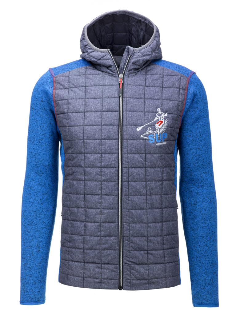 Herren Strick Hybrid Jacke sup community