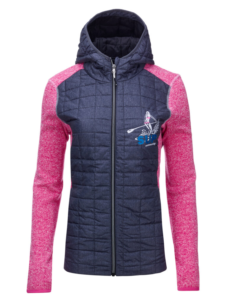 Damen Strick Hybrid Jacke SUP Community